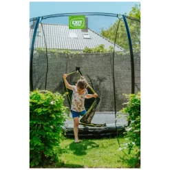 EXIT TOYS EXIT Silhouette Inground Trampoline ø427cm Met Veiligheidsn -Hudora Winkel 1080870h
