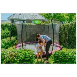 EXIT TOYS EXIT Silhouette Inground Trampoline ø427cm Met Veiligheidsn -Hudora Winkel 1080872h