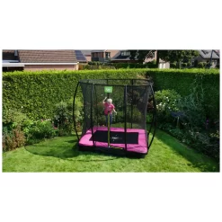 EXIT TOYS EXIT Silhouette Inground Trampoline 153x214cm Met Veiligheid -Hudora Winkel 1080875j