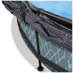 EXIT TOYS EXIT Stone Zwembad ø244x76cm Met Filterpomp En Schaduwdoek -Hudora Winkel 1080915e