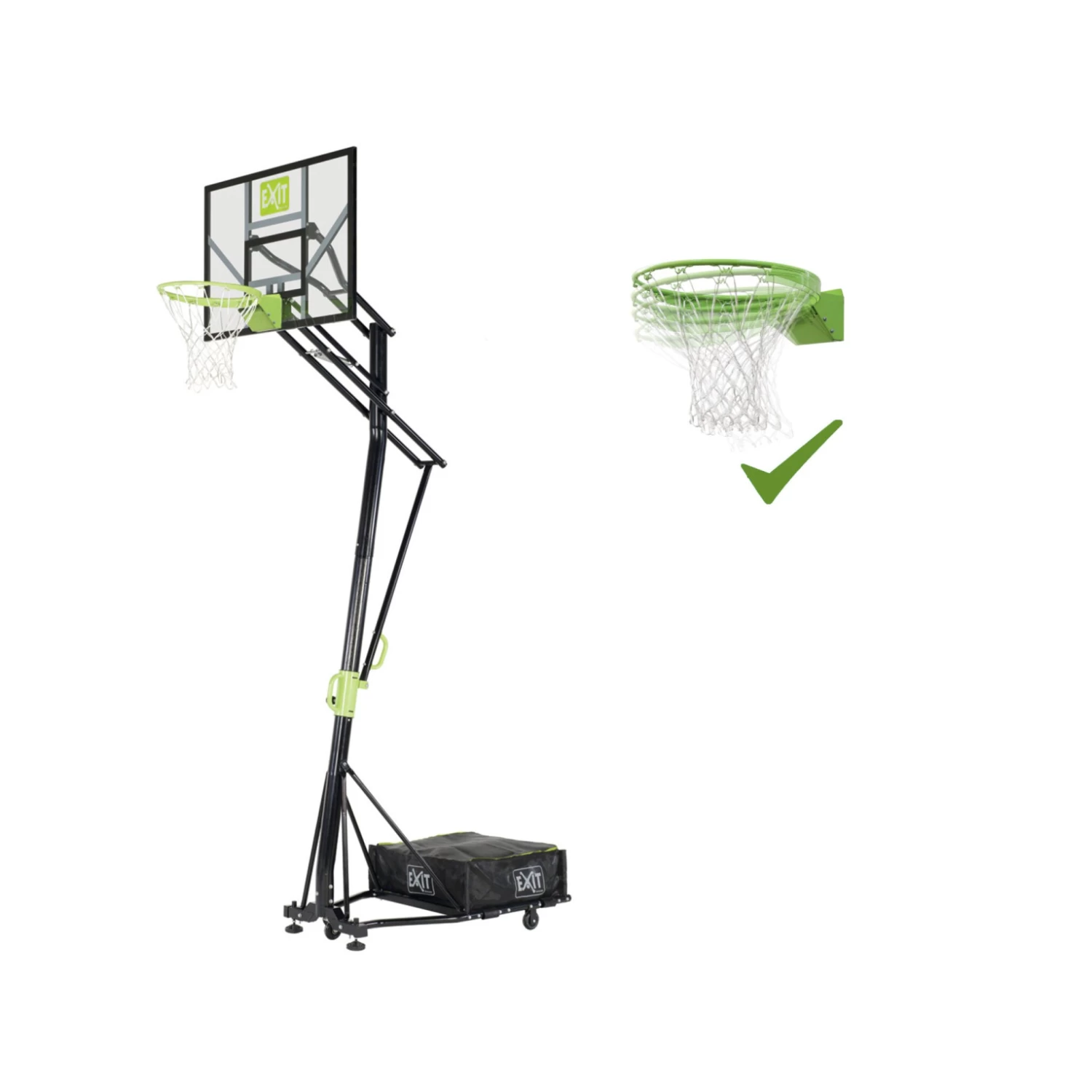 EXIT TOYS EXIT Galaxy Verplaatsbaar Basketbalbord Op Wielen Met Dunkring 1 EXIT TOYS EXIT Galaxy Verplaatsbaar Basketbalbord Op Wielen Met Dunkring