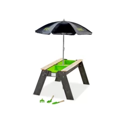 EXIT TOYS EXIT Aksent Zand- En Watertafel Met Parasol En Tuingereedschap