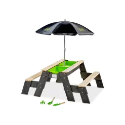 EXIT TOYS EXIT Aksent Zand-, Water- En Picknicktafel (2 Bankjes) Met P