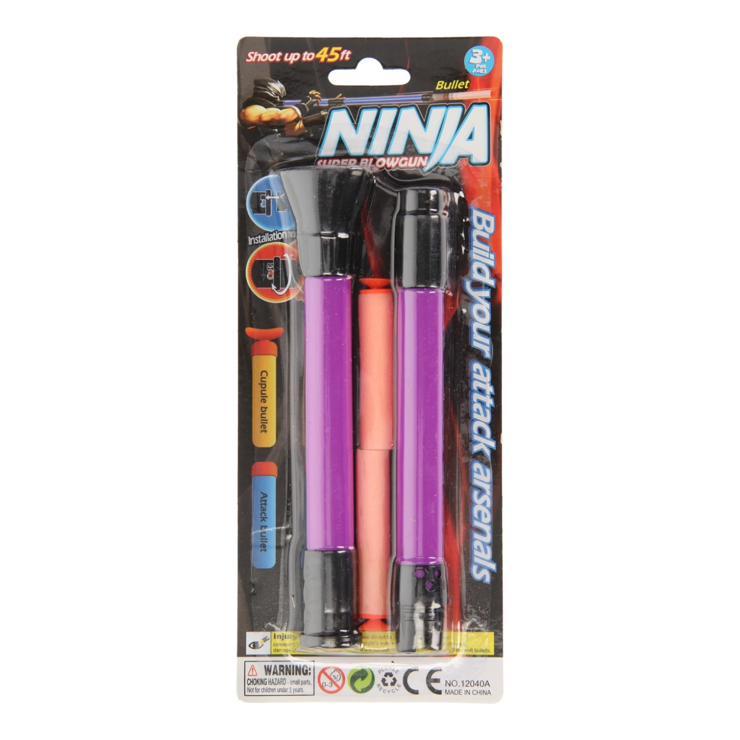 Ninja Blaaspijp 2 Ninja Blaaspijp - Afbeelding 2