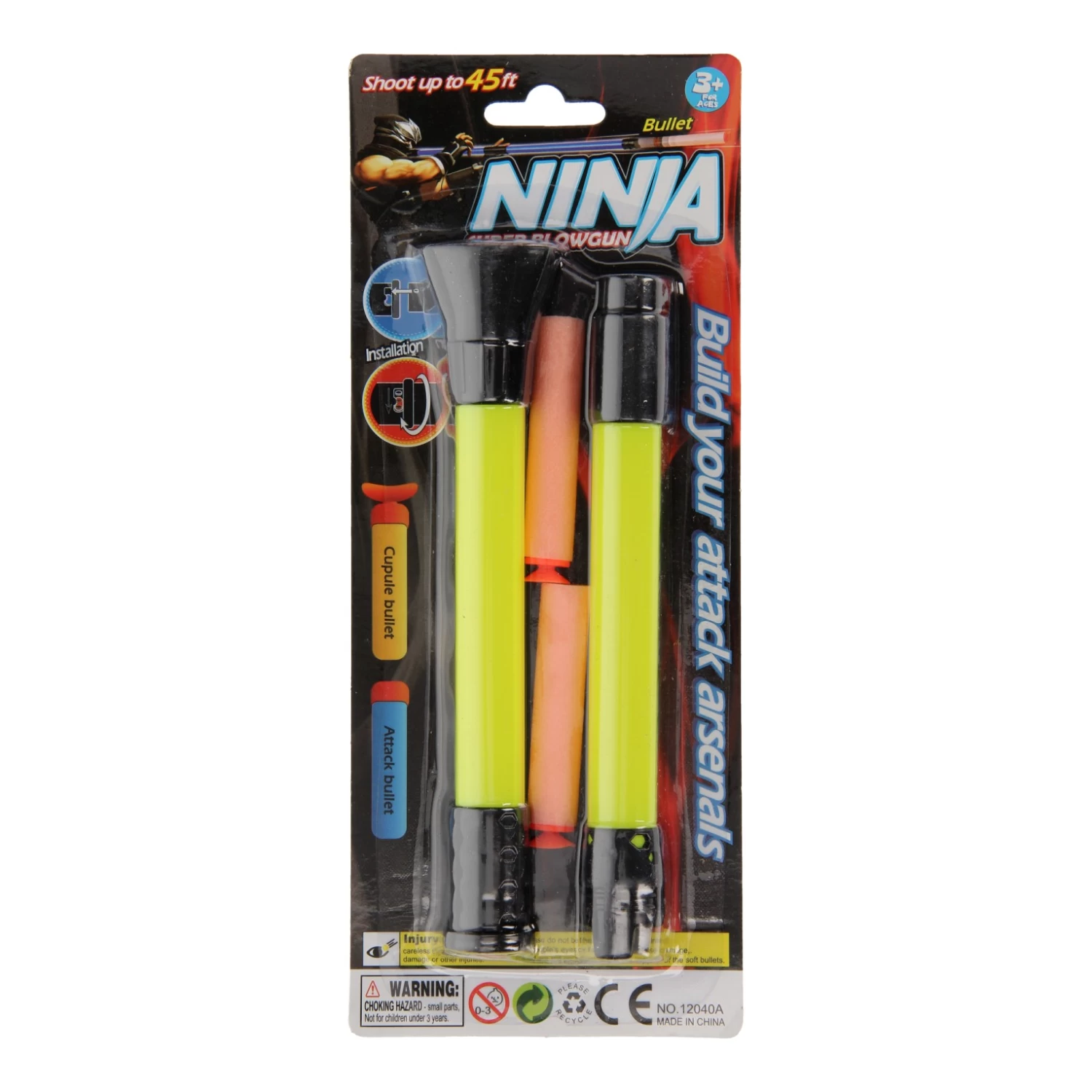 Ninja Blaaspijp 4 Ninja Blaaspijp - Afbeelding 4