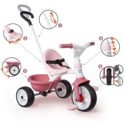 Smoby Be Move Driewieler Roze -Hudora Winkel 1440566e