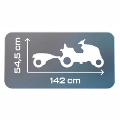 Smoby Farmer XL Traptractor Met Trailer Blauw -Hudora Winkel 1440744e