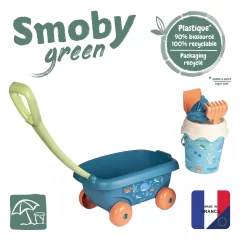 Smoby Green Strandset Met Bolderkar Onderwaterwereld, 5dlg. -Hudora Winkel 1440773c