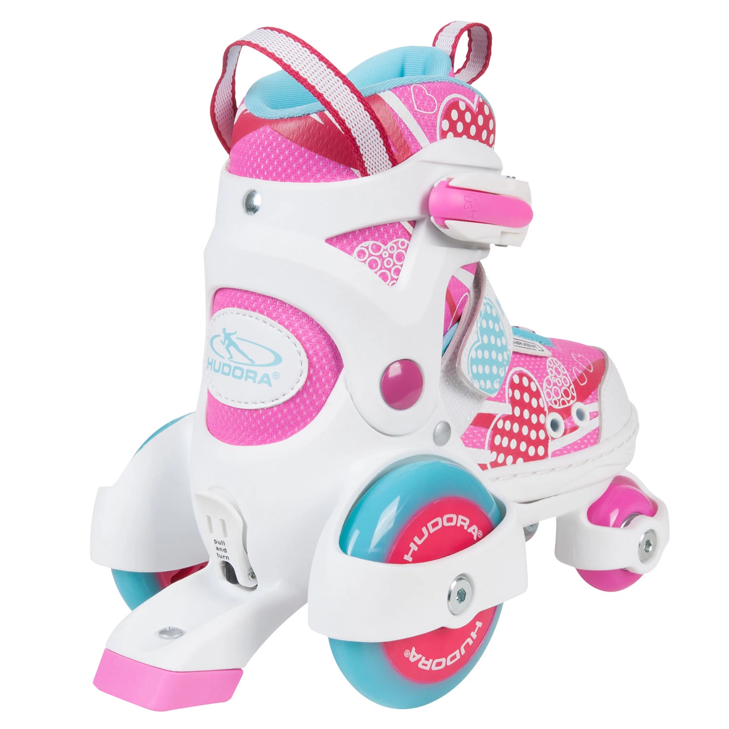 HUDORA Mijn Eerste Rolschaatsen, Mt 26-29 2 HUDORA Mijn Eerste Rolschaatsen, Mt 26-29 - Afbeelding 2