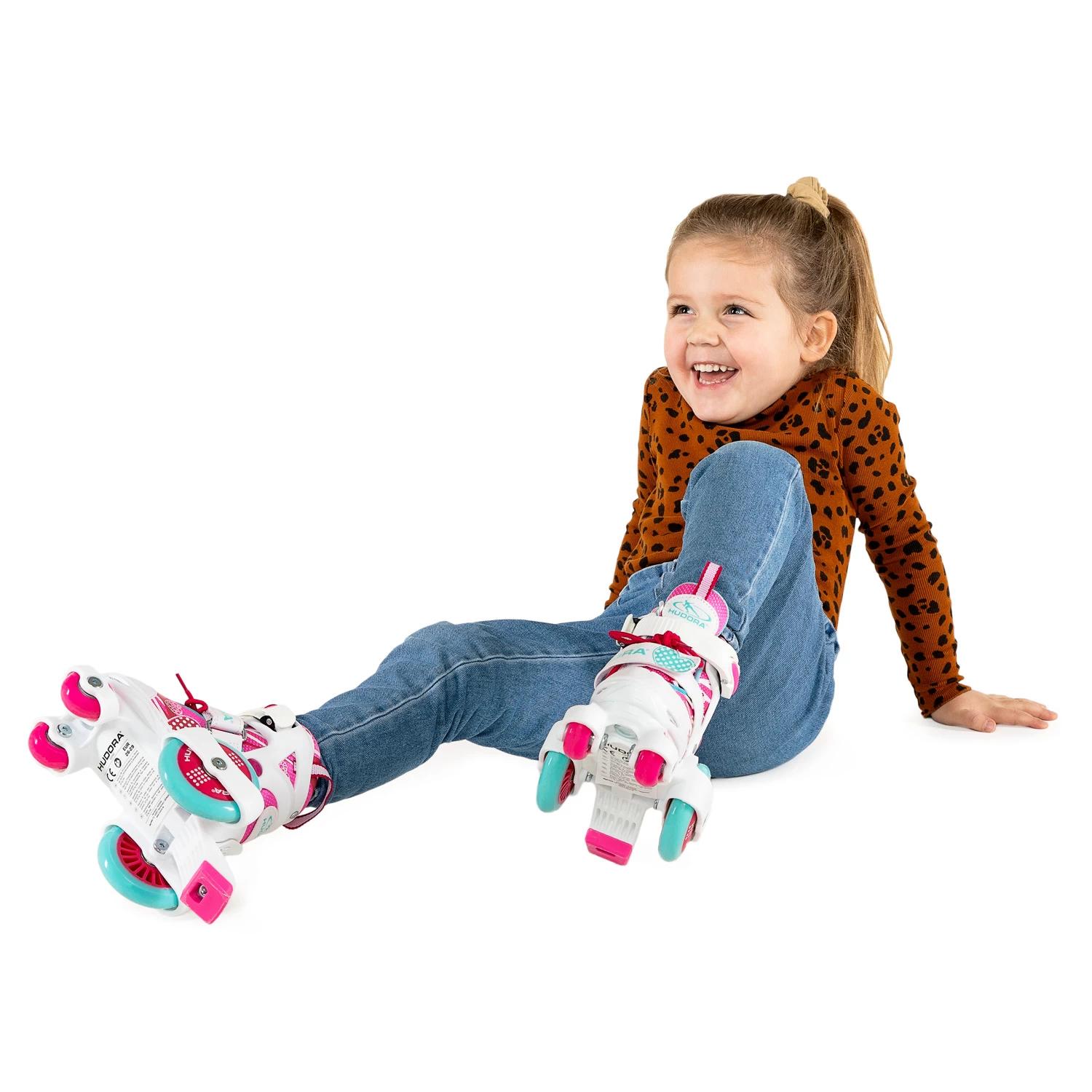 HUDORA Mijn Eerste Rolschaatsen, Mt 26-29 6 HUDORA Mijn Eerste Rolschaatsen, Mt 26-29 - Afbeelding 6