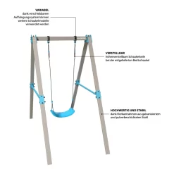 HUDORA Schommel Vario Basis 8 HUDORA Schommel Vario Basis -Hudora Winkel 1490091d