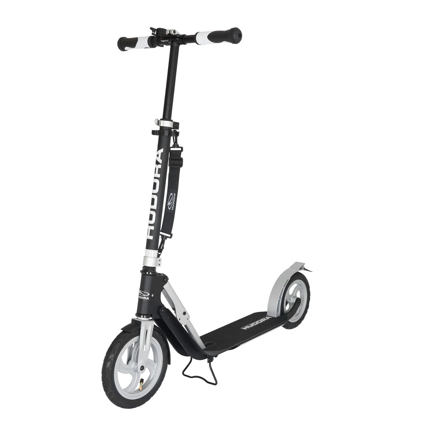 HUDORA Big Wheel Air 230 Step - Zwart 1 HUDORA Big Wheel Air 230 Step - Zwart