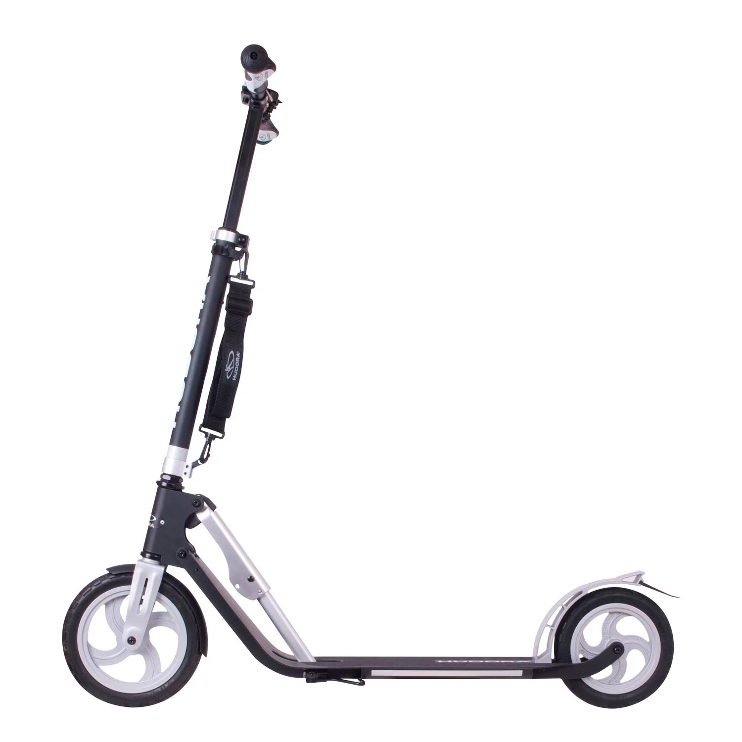 HUDORA Big Wheel Air 230 Step - Zwart 2 HUDORA Big Wheel Air 230 Step - Zwart - Afbeelding 2