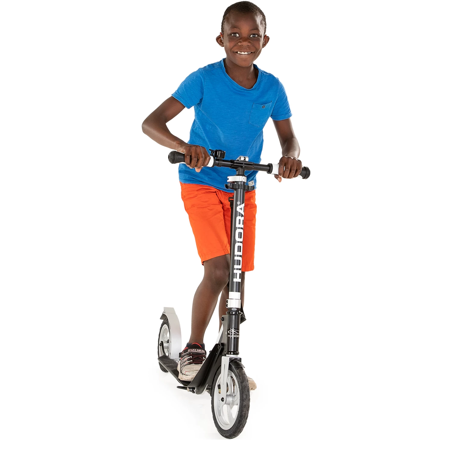 HUDORA Big Wheel Air 230 Step - Zwart 6 HUDORA Big Wheel Air 230 Step - Zwart - Afbeelding 6