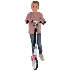HUDORA Scooter Big Wheel Step RX205 - Wit/Roze -Hudora Winkel 1490232z
