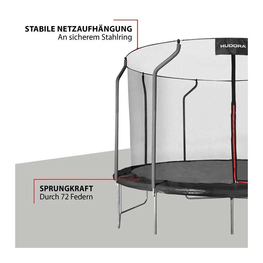 HUDORA First Trampoline 400V 3 HUDORA First Trampoline 400V - Afbeelding 3
