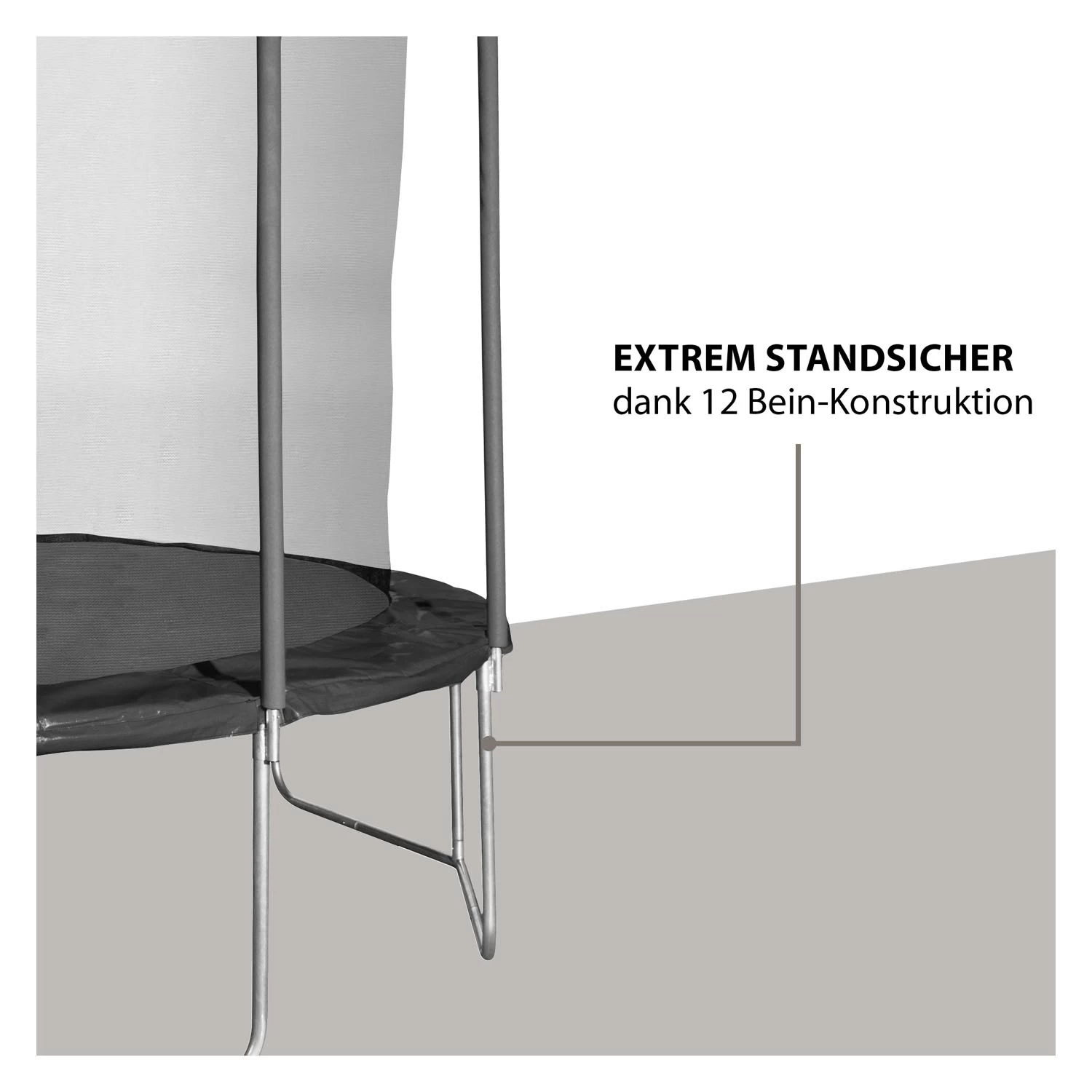 HUDORA First Trampoline 400V 8 HUDORA First Trampoline 400V - Afbeelding 8