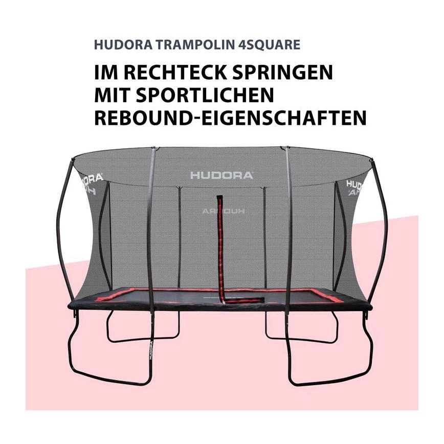 HUDORA Trampoline Rechthoek, 244x366cm 2 HUDORA Trampoline Rechthoek, 244x366cm - Afbeelding 2