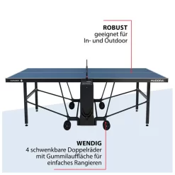 HUDORA Tafeltennistafel Tournament 12 HUDORA Tafeltennistafel Tournament -Hudora Winkel 1490309g