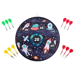 Magnetisch Dartbord Dubbelzijdig - Ruimte 7 Magnetisch Dartbord Dubbelzijdig - Ruimte -Hudora Winkel 1750211d