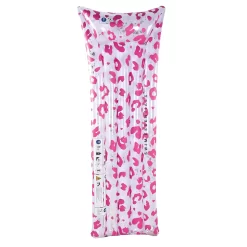 Swim Essentials Luxe Luchtbed Panterprint Neon