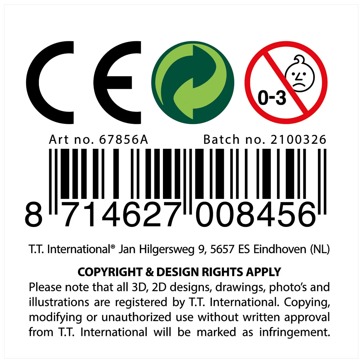 Splash Duikvissen Haai, 3st. 6 Splash Duikvissen Haai, 3st. - Afbeelding 6