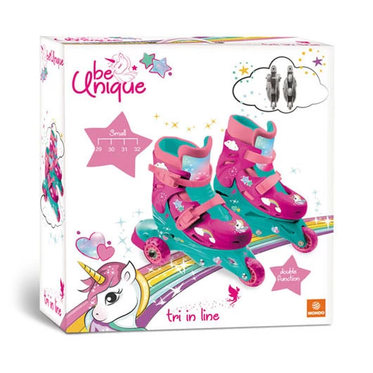 Mondo Kinder Skeelers Eenhoorn, Maat 29-32 2 Mondo Kinder Skeelers Eenhoorn, Maat 29-32 - Afbeelding 2