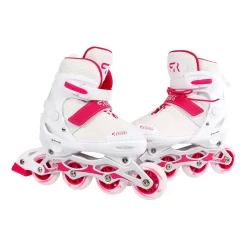 Street Rider Pro Inline Skeelers Wit, Maat 28-32