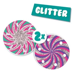 SES Swirl Spinner - Glitter -Hudora Winkel 3310609c