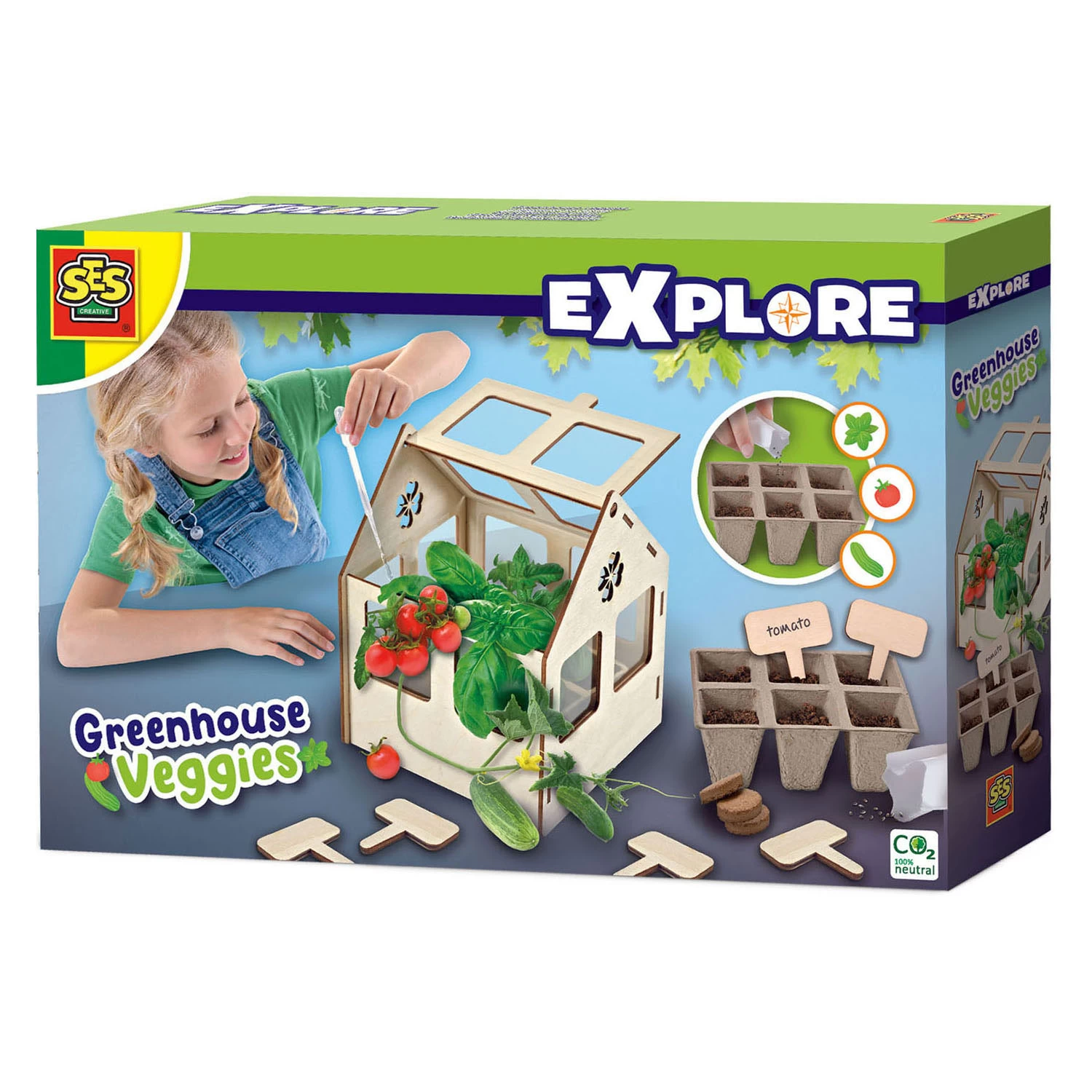 SES Broeikas Met Groenten 1 SES Broeikas Met Groenten