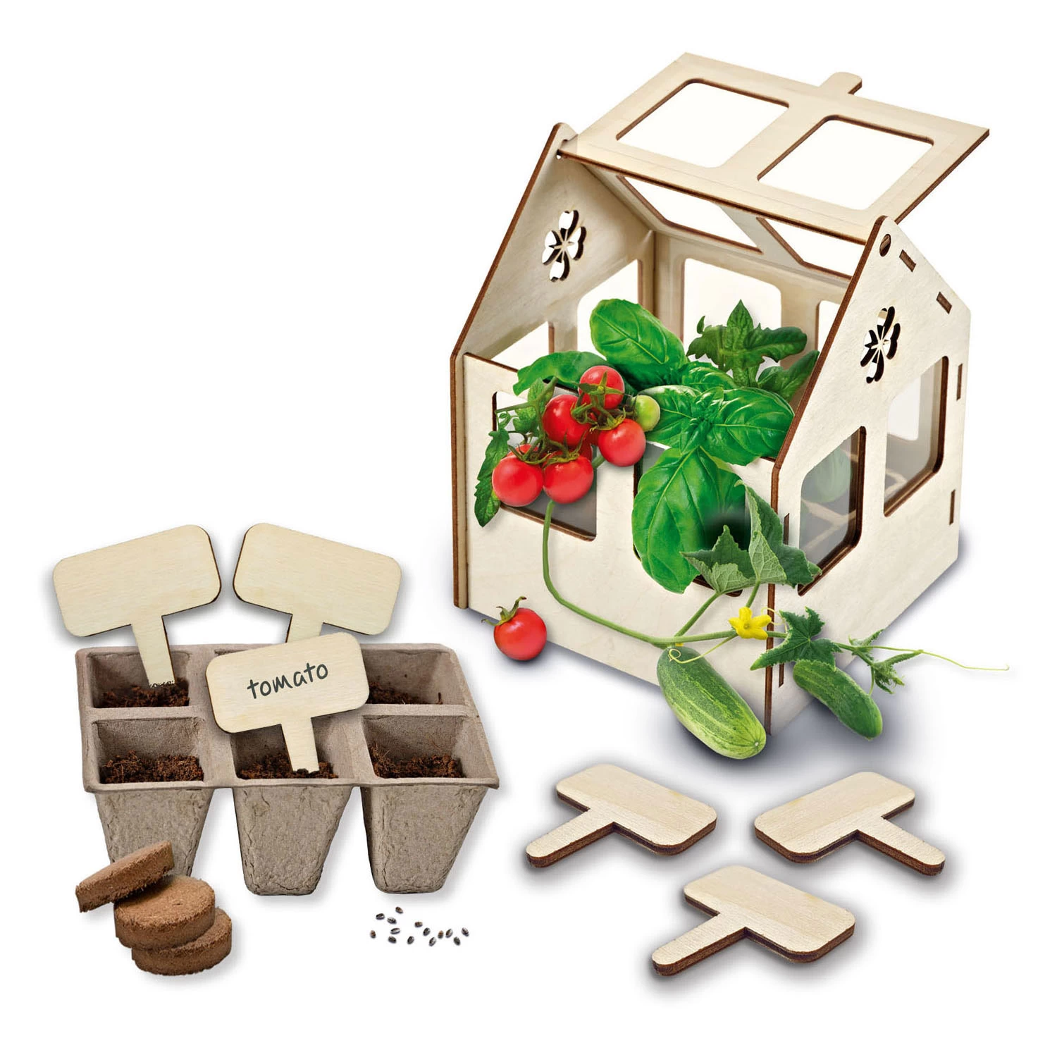 SES Broeikas Met Groenten 3 SES Broeikas Met Groenten - Afbeelding 3