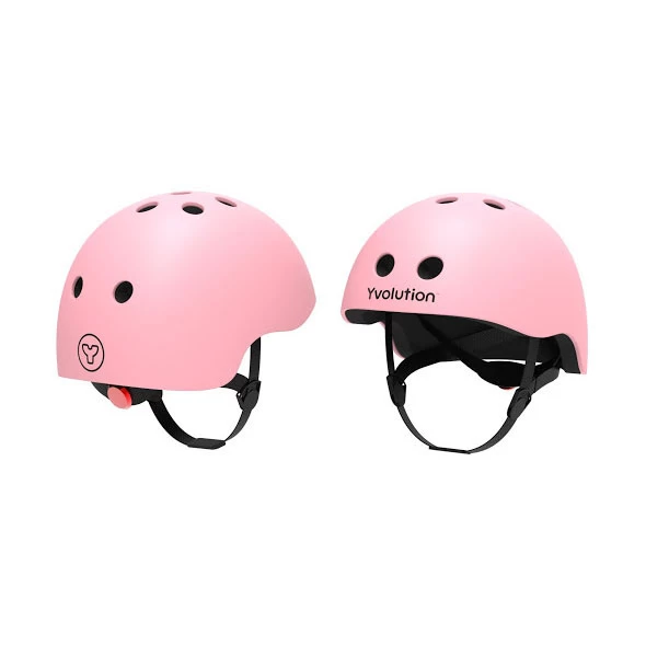 Yvolution Verstelbare Helm Roze Met Stickers 1 Yvolution Verstelbare Helm Roze Met Stickers