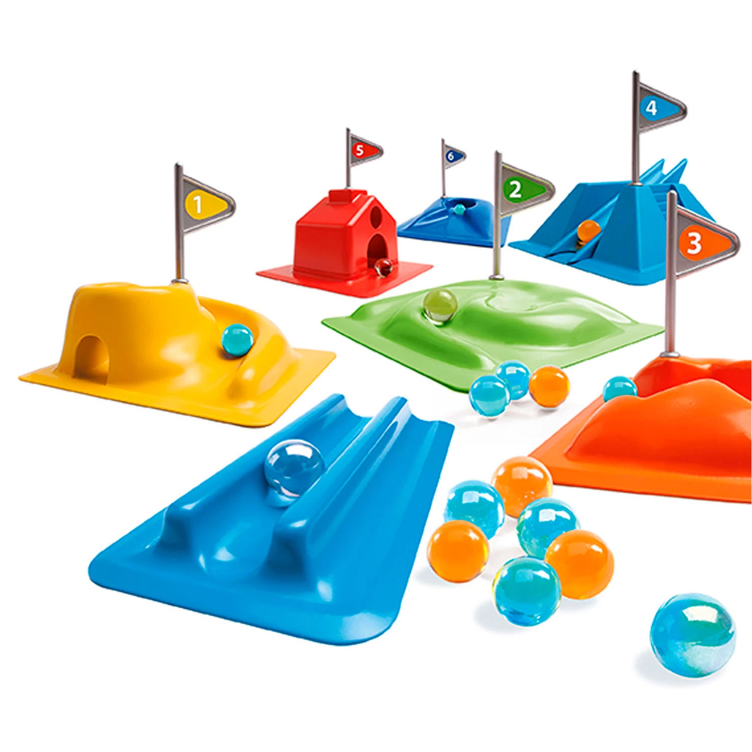 Djeco Knikker Minigolf 2 Djeco Knikker Minigolf - Afbeelding 2