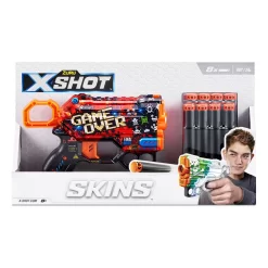 ZURU X-Shot Skins Menace Met 8 Darts 12 ZURU X-Shot Skins Menace Met 8 Darts -Hudora Winkel 4640024c