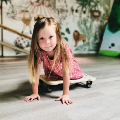 Small Foot - Houten Rollerbord Blauw -Hudora Winkel 5410257h