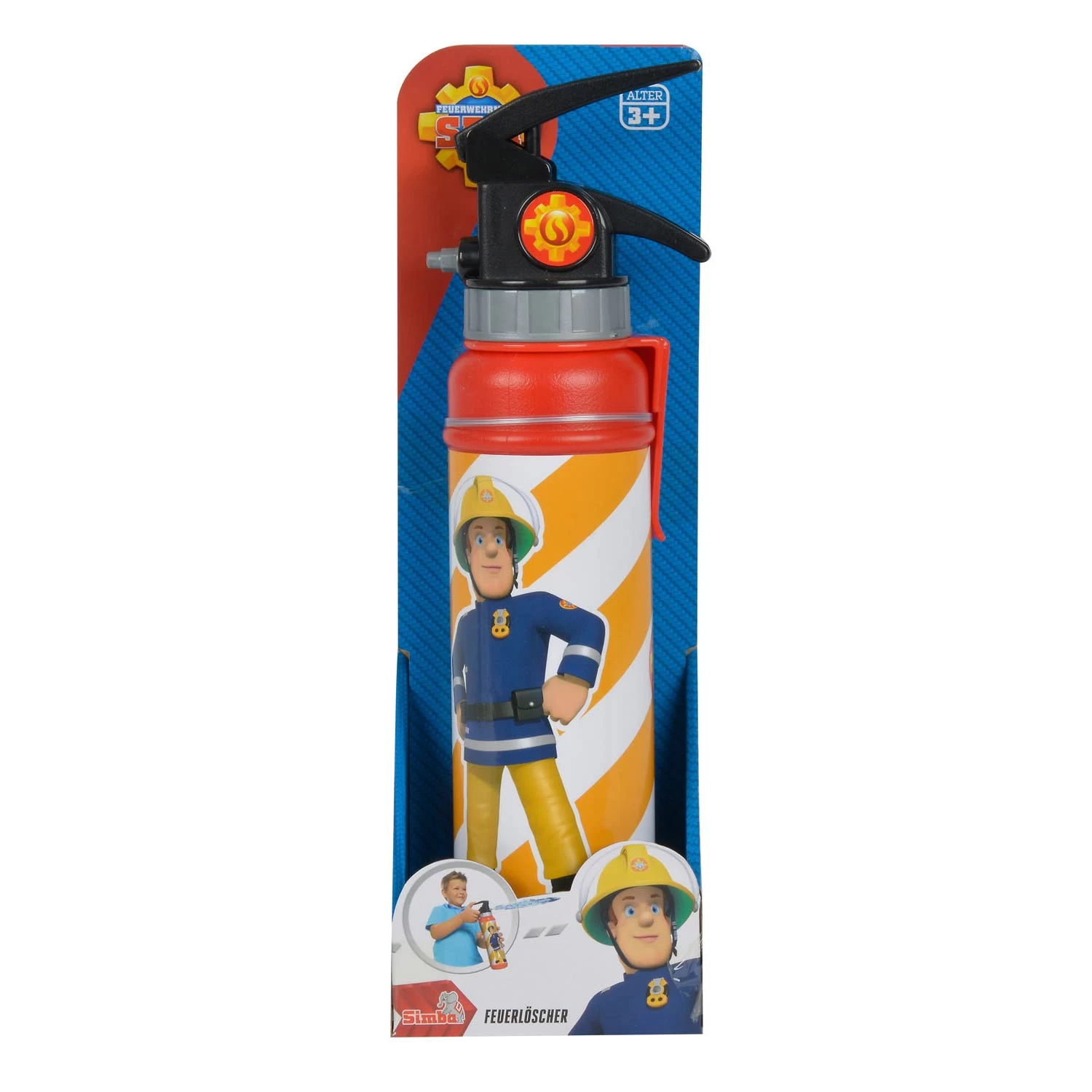 SIMBA Brandweerman Sam Brandblusser Waterpistool 2 SIMBA Brandweerman Sam Brandblusser Waterpistool - Afbeelding 2