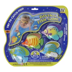 Duikvissen Met Netje, 4st.