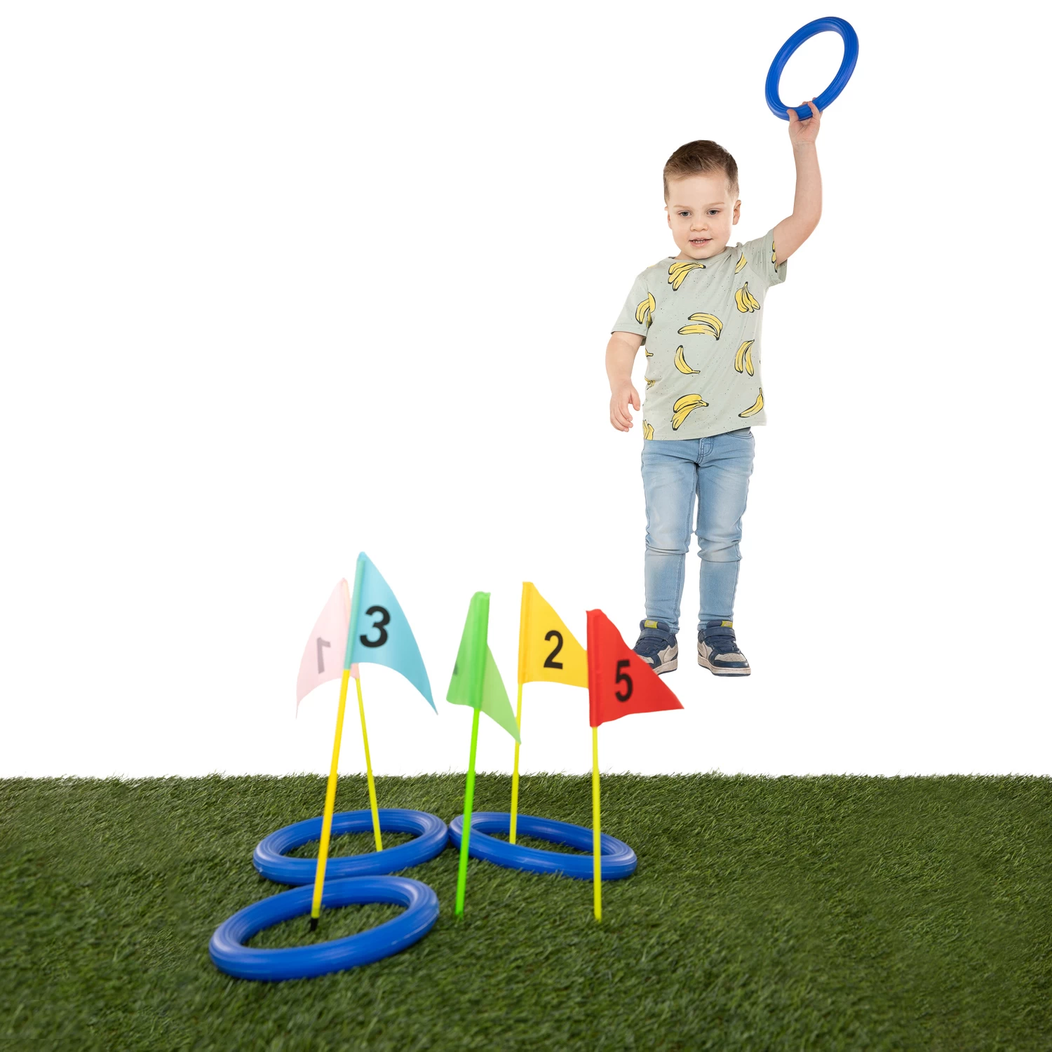 Ringwerpen Speelset, 9dlg. 3 Ringwerpen Speelset, 9dlg. - Afbeelding 3