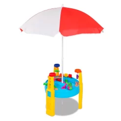 Zand- En Waterspeelplaats Met Parasol -Hudora Winkel 7920095b