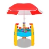 Zand- En Waterspeelplaats Met Parasol