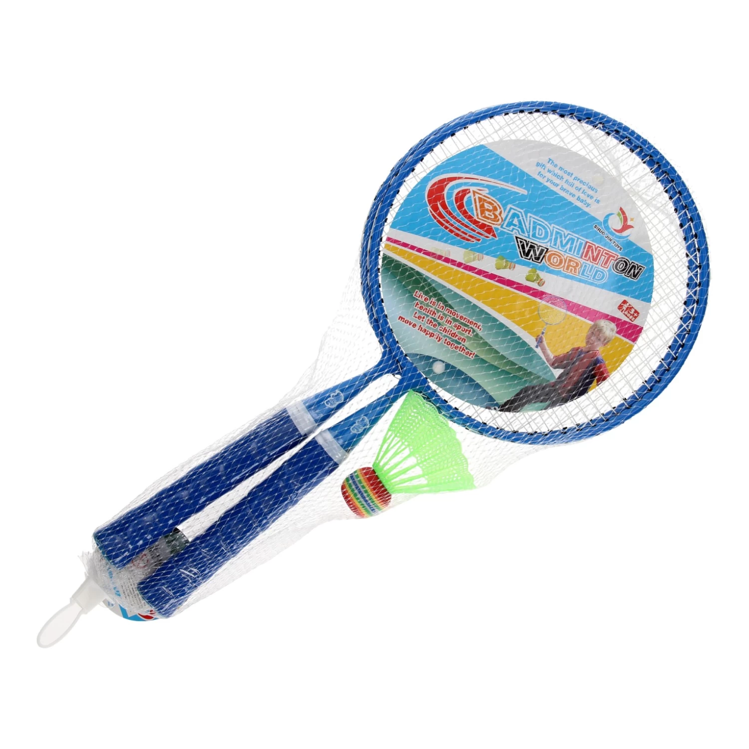 Badmintonset - Blauw 2 Badmintonset - Blauw - Afbeelding 2